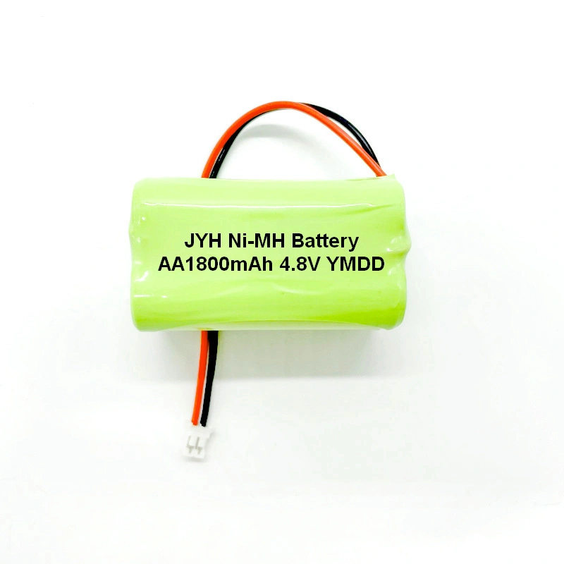 4.8V 1800mAh AA NiMH Battery Pack for Light